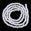 Imitation Jade Frosted Glass Bead Strands EGLA-A039-J2mm-MD06-2