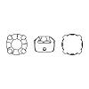 Preciosa® MAXIMA Crystal in Sew-On Cup X-PRC-SS19-70530-G-2