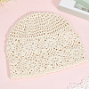 Acrylic Fiber Hand Woven Hat AJEW-WH20019-51-7