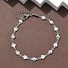 304 Stainless Steel Link Bracelets BJEW-Z132-01P-2
