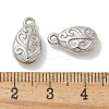Anti-Tarnish 304 Stainless Steel Charms STAS-Q334-02P-3