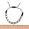 Nylon Rope Braided Bracelet for Women LS-BJEW-Z156-03AS-02-5