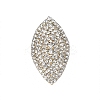 Horse Eye Brass Crystal Rhinestone Finger Rings FS-WG798CF-01-3