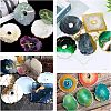 DIY Cup Mat Resin Casting Silicone Molds Kits DIY-OC0002-72-7
