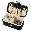 1Pc PU Imitation Leather Jewelry Box LBOX-TA0001-01C-2