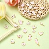 30Pcs 15 Styles Alloy Enamel Pendants ENAM-YW0004-25-5