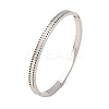 304 Stainless Steel Micro Pave Cubic Zirconia Hinged Bangles for Women BJEW-Z146-04P-2