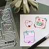 Flower PVC Stamps DIY-WH0582-0054-4