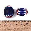 Handmade Millefiori Glass Barrel Beads LS-LA-N002-18D-4