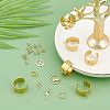DIY Charm Cuff Ring Making Kit DIY-UN0003-67-3