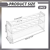 6 Hole Glass Multi-Use Cylinder Tube Display Racks AJEW-WH0596-418A-2