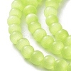 Cat Eye Beads Strands CE-F022-4mm-06-4