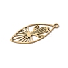201 Stainless Steel Filigree Pendants LS-STAS-K298-15G-2