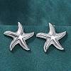 304 Stainless Steel Stud Earrings for Women LS-EJEW-K306-12P-2