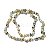 Natural Flower Amazonite Beads Strands G-M205-91-2