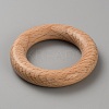 Unfinished Natural Wood Linking Rings WOOD-WH20010-02D-2