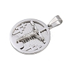 Jesus Theme 304 Stainless Steel Pendants STAS-D387-01A-P-2