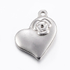Tarnish Resistant 304 Stainless Steel Pendant Rhinestone Settings STAS-E421-069P-2