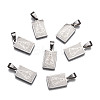Non-Tarnish 304 Stainless Steel Pendants LS-STAS-M245-22P-1