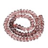 Crackle Transparent Glass Beads Strands GLAA-N068-03A-07-2