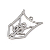 Non-Tarnish 201 Stainless Steel Pendants STAS-K250-02P-3