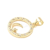 Brass Micro Pave Cubic Zirconia Pendants KK-D357-16A-G-2