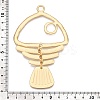 Rack Plating Alloy Big Pendants X-PALLOY-T090-33G-3