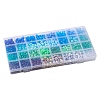 960Pcs 32 Style Transparent & Opaque Plastic Beads KY-YW0001-43-6