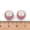 Rondelle Polymer Clay European Beads FIND-U001-01B-2