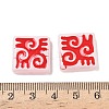 Dyed & Heated Baking Paint Glass Beads LAMP-D004-03B-3