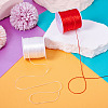 2 Rolls 2 Colors Elastic Crystal Thread EW-TA0001-07A-4