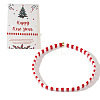 Christmas Acrylic Beads Stretch Bracelets for Women GG0604-7-1