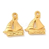 Ion Plating(IP) 304 Stainless Steel Pendants STAS-N103-80G-1