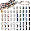 260Pcs 3 Style Zinc Alloy Spacer Beads FIND-GA0007-07-1