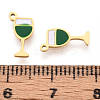 304 Stainless Steel Enamel Charms STAS-T065-65G-01-3