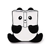 Panda with Book Enamel Pin JEWB-O008-G01-1