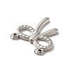 Tarnish Resistant 304 Stainless Steel Connector Charms STAS-M311-17P-3