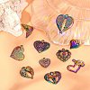 20Pcs 10 Styles Plated Alloy Pendants PALLOY-CJ0002-17-5