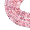 Natural Plum Blossom Tourmaline Beads Strands X-G-C266-A01-2mm-4