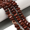 Natural Red Jasper Beads Strands G-B078-D05-03-2