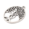 Tibetan Style Alloy Pendants FIND-A053-05A-AS-2