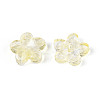 Baking Paint Transparent Glass Beads DGLA-N014-08A-02-2