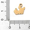 304 Stainless Steel Enamel Pendants STAS-G374-01G-06-3