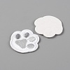 Dog Paw Print Polyester Embroidery Sew on/Self-Adhesive Patches DIY-TAC0025-03-2