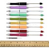 9Pcs ABS Plastic Ball-Point Pen AJEW-FS0001-43C-4