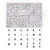 1200Pcs 27 Style White Acrylic Beads FIND-YW0001-15-1