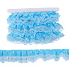 5M Double Polyester Lace Trim for Sewing Decoration OCOR-CY0001-63D-6