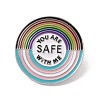 Word You Are Safe With Me Enamel Pin JEWB-E016-13P-02-1