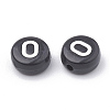 Opaque Acrylic Beads SACR-N002-02O-1