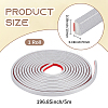 PVC Self-Adhesive Flexible Molding Trim DIY-WH20007-40B-04-2